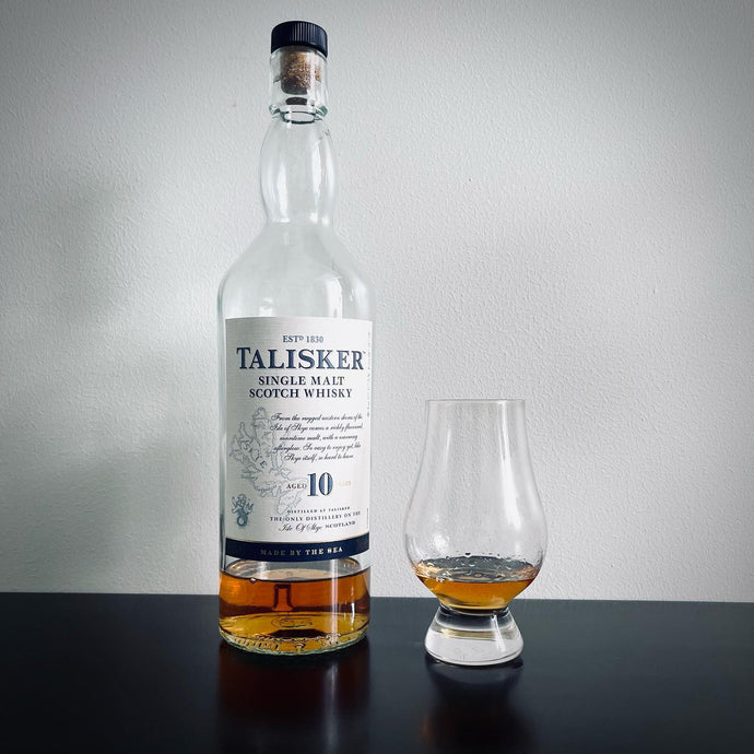 [Whisky Dram] Talisker 10. Seasalt Pepper Lemon. Single Malt Scotch Whisky.