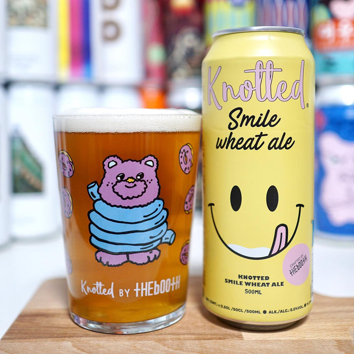 Knotted Smile Wheat Ale, The Booth Brewing Korea