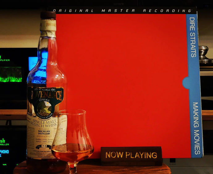 Macallan 23 Year Old, McGibbon's Provenance, 51.9% | Dire Straits - Making Movies