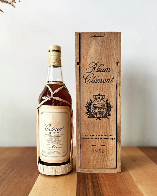 1952 Rhum Clement, 38 Years Old, Martinique, 44% ABV