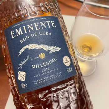 Taste Testing Eminente Ron de Cuba Millesime 2012 For Confrerie du Rhum & Excellence Rhum