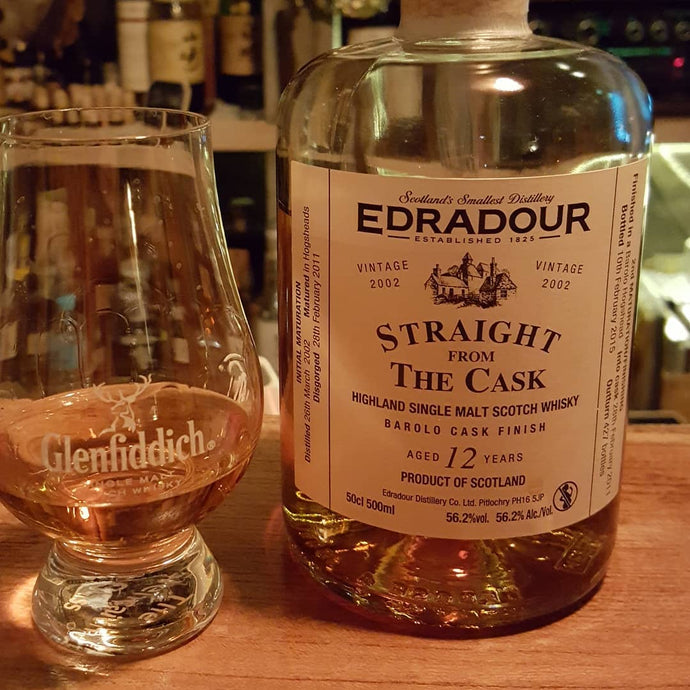 Edradour, 12 Years Old, Straight From The Cask, Barolo Cask Finish