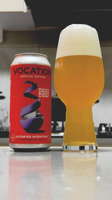 Distorted Intentions Tangerine Pale by Vocation Brewery