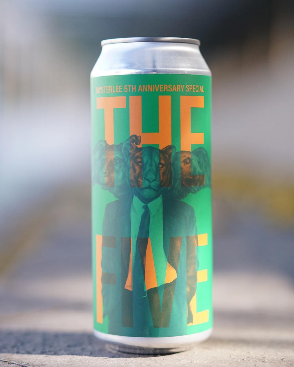 [맥주리뷰 / Review] The Five, 10%, Triple NEIPA Mysterlee Brewing – 88 Bamboo