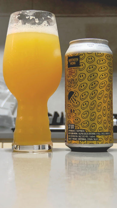 Happiness by Northern Monk, Alpha Delta & Full Circle Brewing Co.
