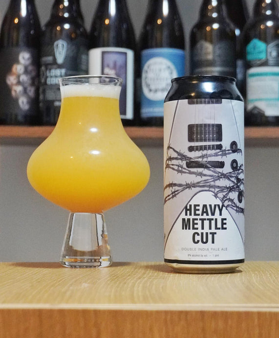 Heavy Mettle Cut, Trillium Brewing Company x Fidens Brewing Co, 8% ABV