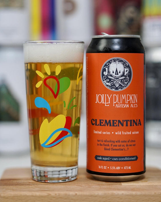 Clementina, 5.5%, Saison from Jolly Pumpkin Artisan Ales
