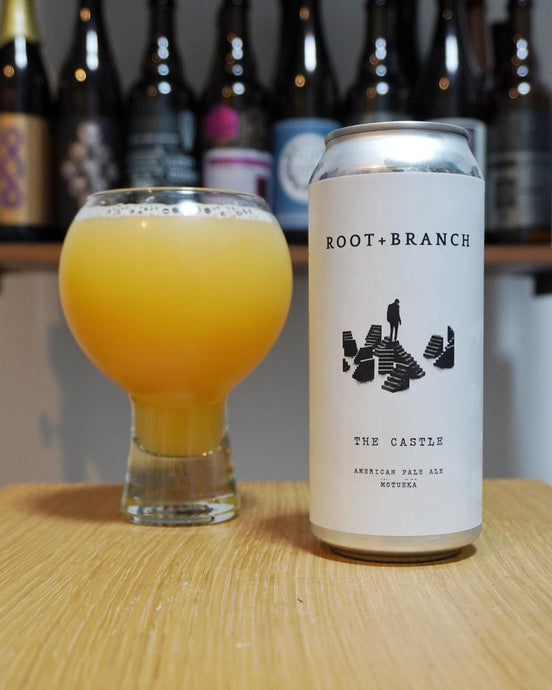 The Castle: Motueka, Root+Branch Brewing, 5% ABV