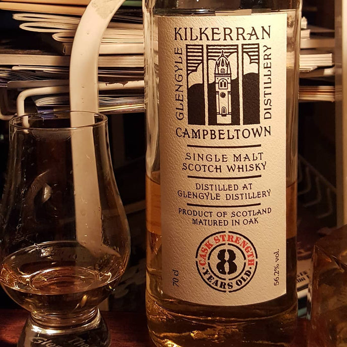 Kilkerran 8 years CS, b.2017, Batch 1, 56.2% abv.