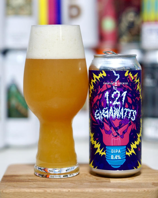 1.21 Gigawatts, 8.4% Double NEIPA, Plantom Brew