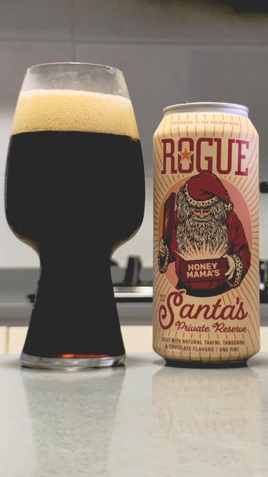 Santa’s Private Reserve 2022 | Chocolate Stout by Rogue Ales & Honey Mama's