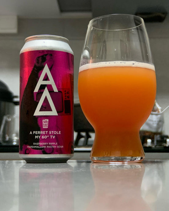 A Ferret Stole My 60” TV | Pastry Sour 8% ABV by Alpha Delta Beer