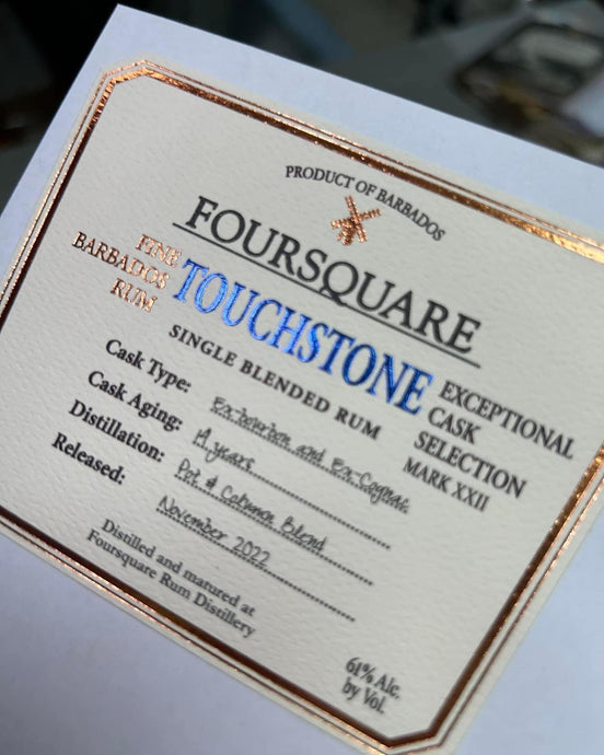 Foursquare Belts Out Touchstone Exceptional Cask Selection