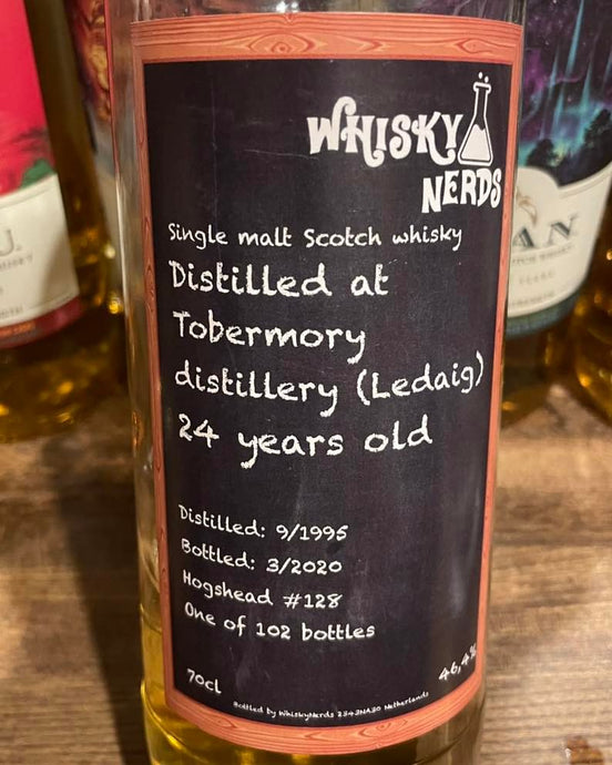 Ledaig 24 Year Old, 46.4%, Bottled by Whisky Nerds