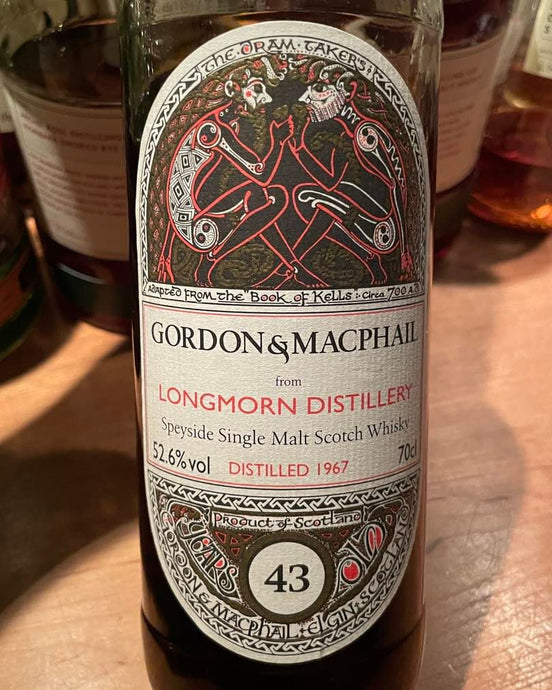 Longmorn 1967/2010 43 Year Old 52.6%, Bottled by Gordon & Macphail
