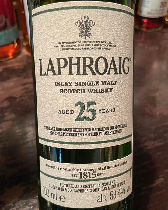 Laphroaig 25 Year Old, 53.4%