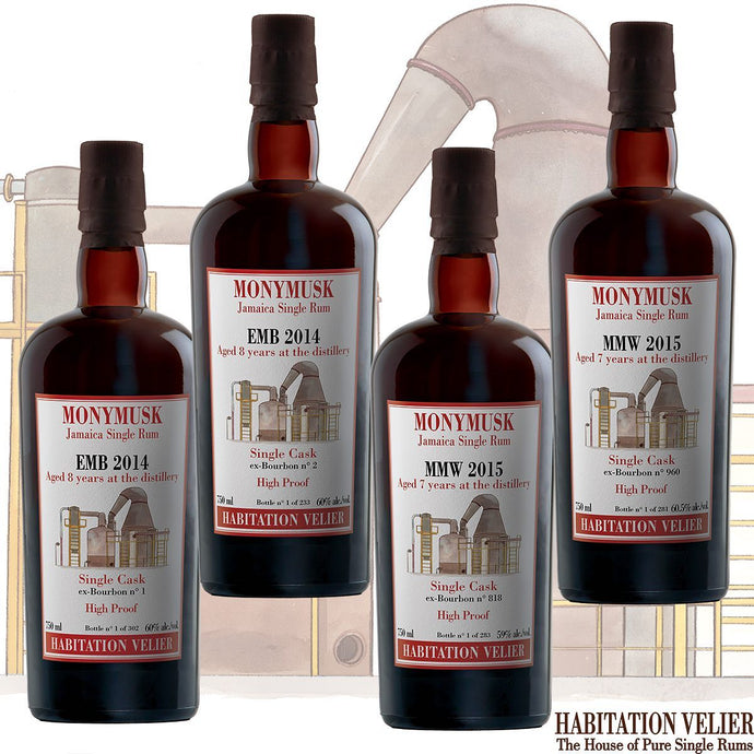 Four New Monymusk EMB & MMW Marque Single Casks From Habitation Velier