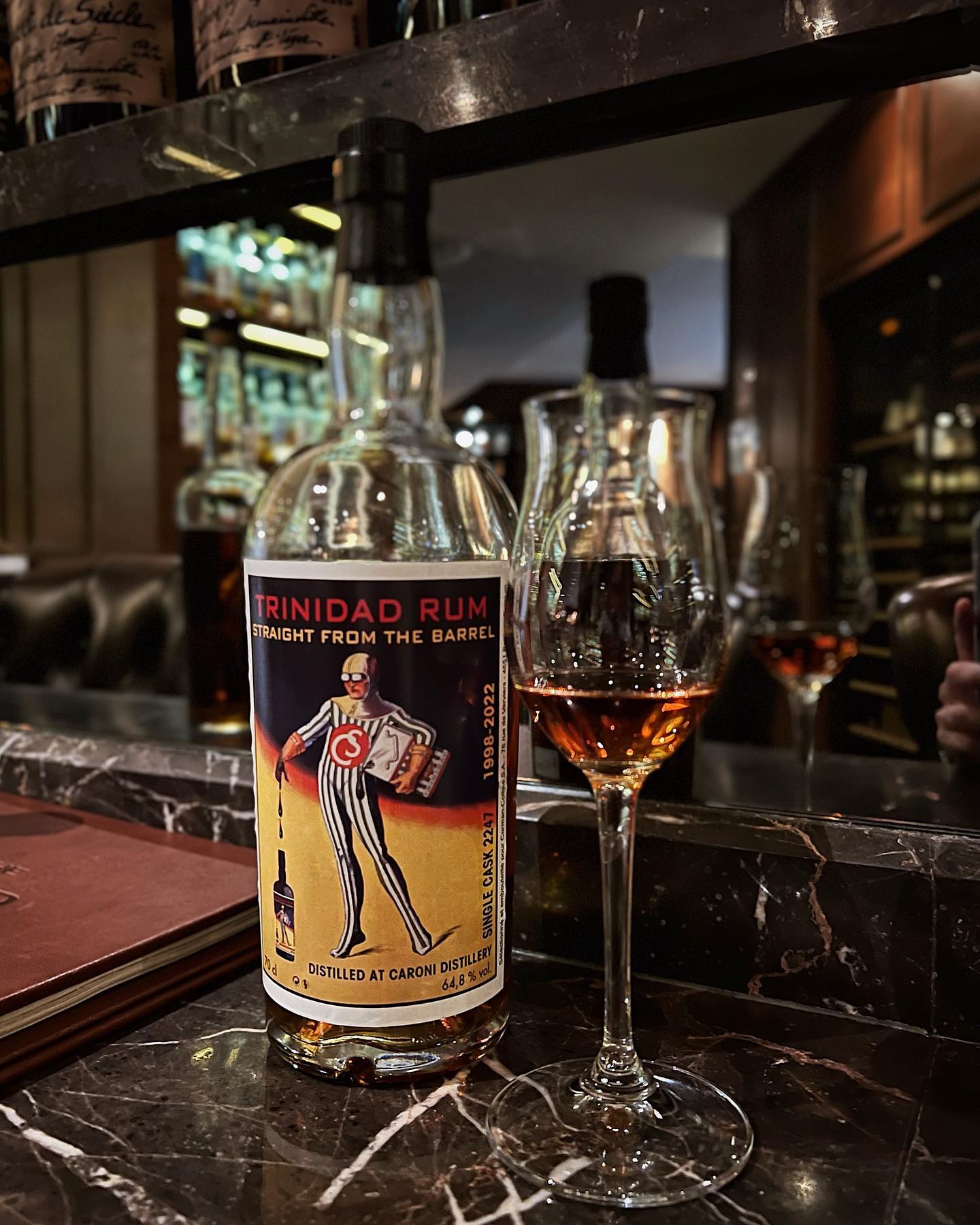 Caroni 1998 HTR, 24 Years Old, Cask #2247, Corman Collins, 64.8