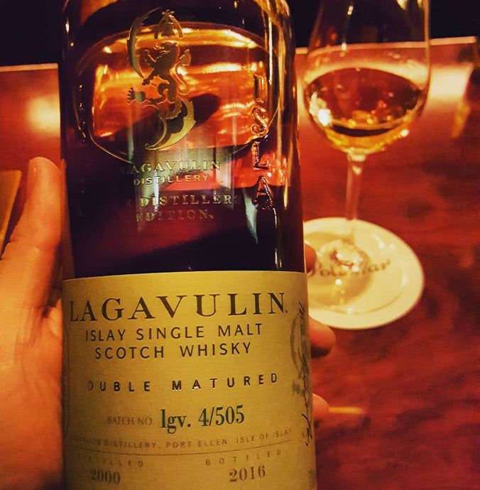 Lagavulin The Distiller's Edition, Double Matured, 16 years, 2016, lgv. 4/505, 43% abv.