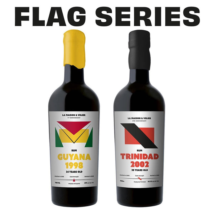 La Maison & Velier Takes On New Flag Series: Guyana 1998 & Trinidad 2002