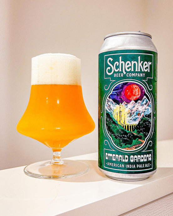 Emerald Gardens IPA, Schenker Beer Company, 6.2% ABV