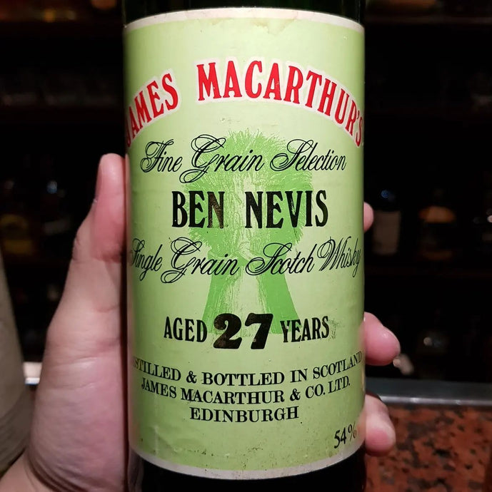 Ben Nevis 27 Year Old, b.1991, MacArthur's, 54% abv.