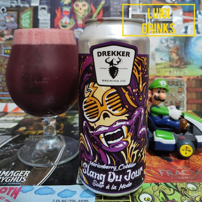 Slang Du Jour Marionberry Cobbler by Drekker Brewing Company