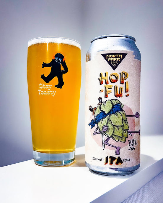 Hop-Fu! WC IPA, North Park Beer Company, 7.5% ABV