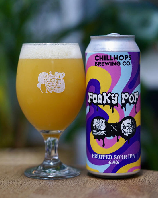 Funky Pop, Sour IPA, Chillhops Brewing Co.
