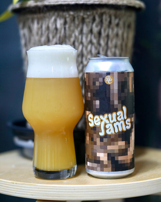 Sexual Jams, IPA, collaboration between Brix City Brewing & District 96 Beer Factory