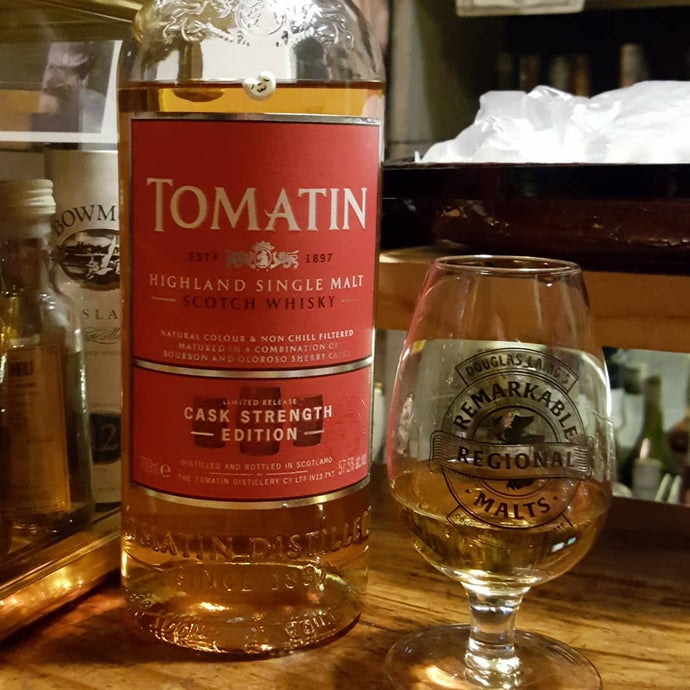 Tomatin Cask Strength Edition, Limited Release, 57.5% abv.