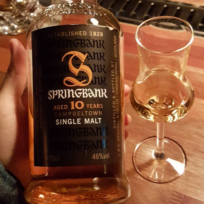 Springbank, 10 Years Old, 46% abv.