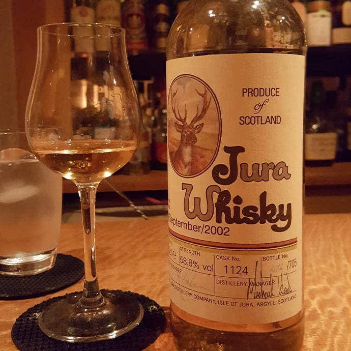 Jura 2002, Cask No. 1124, 242/705, 58.8% abv.