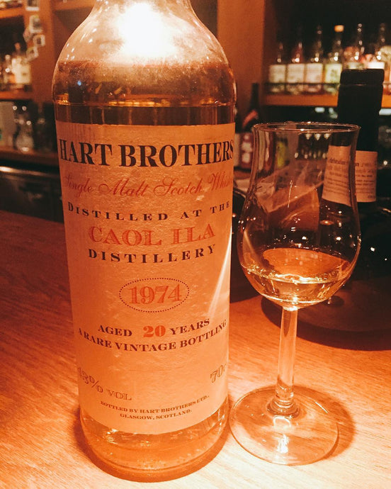 Caol Ila 1974, 20 Years Old, Hart Brothers, 43% ABV
