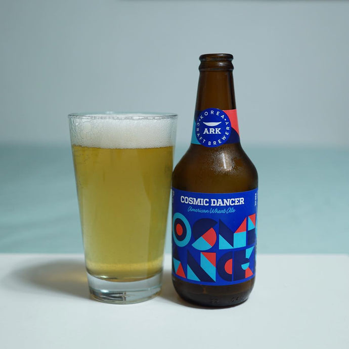 ARK Korea Craft Brewery Cosmic Dancer 코스믹 댄서 - Pale American Wheat Ale 5.5% 20 IBU