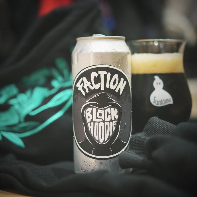 Black Hoodie Lager 黑帽T深黑拉格, Schwarzbier, Faction Brewing