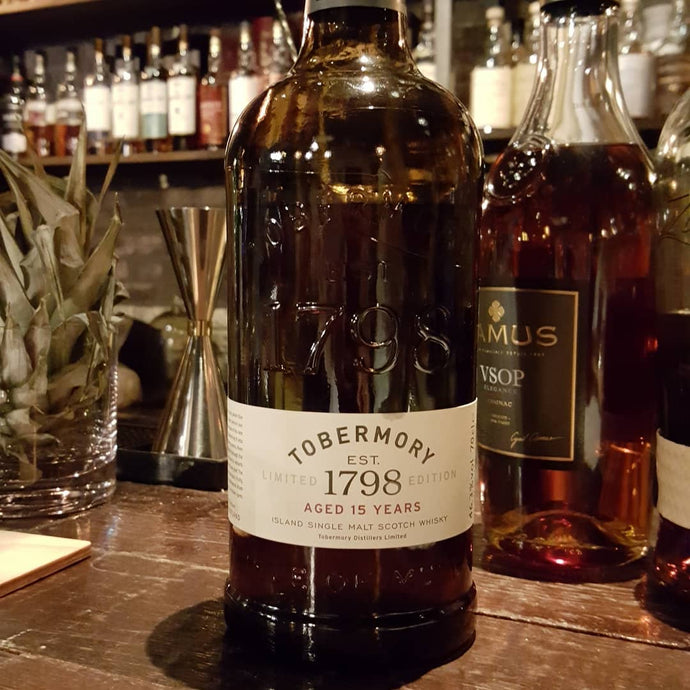 Tobermory 15, 1798, Limited Edition, 46.3% abv.