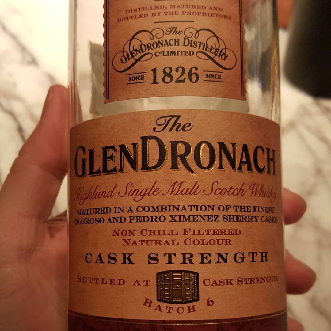GlenDronach Cask Strength Batch 6, 56.1% abv. – 88 Bamboo