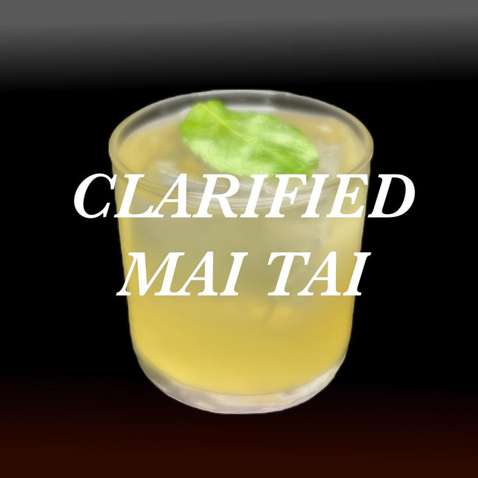 Milk Clarified Mai Tai