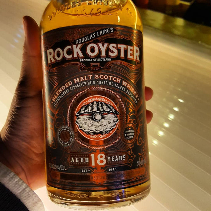 Rock Oyster 18, Douglas Laing, 46.8% abv.