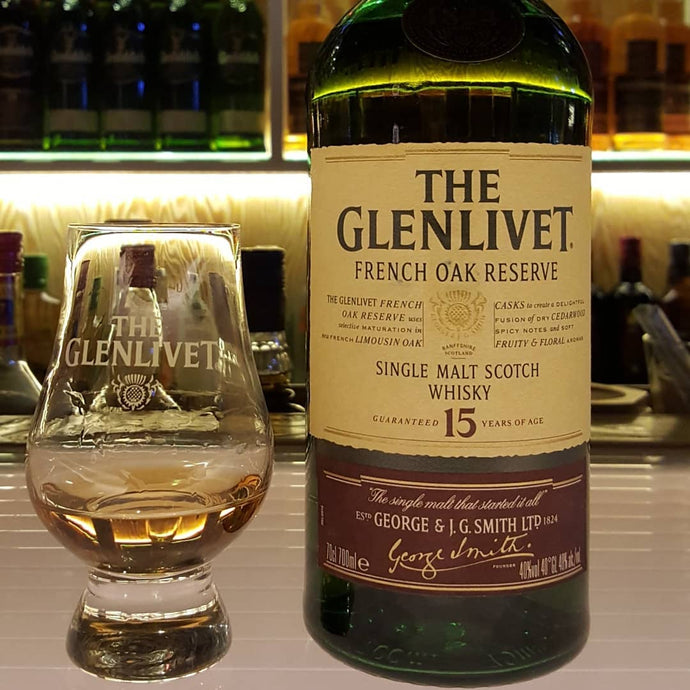 Glenlivet 15 French Oak Reserve, b.2006, 40% abv.