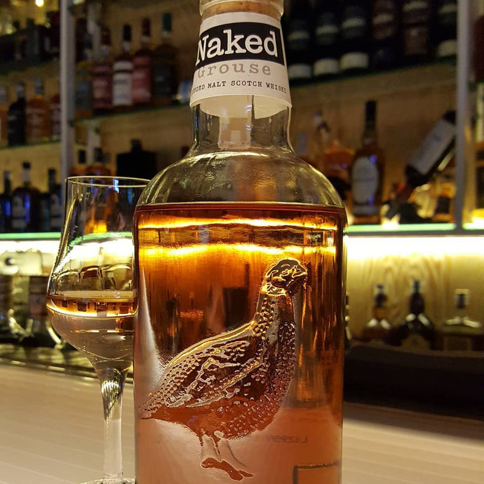 Naked Grouse, Blended Malt Scotch Whisky, 40% abv.