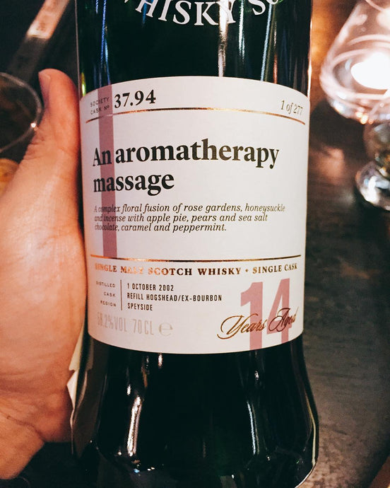 Cragganmore, 14 Year Old, 37.94 "An Aromatherapy Massage", SMWS