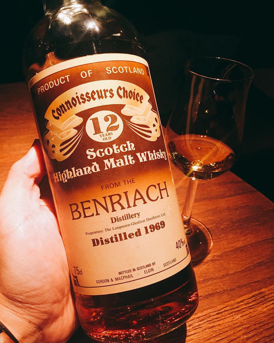 Benriach 1969, 12 Years Old, Connoisseurs Choice, Gordon & MacPhail, 40% ABV