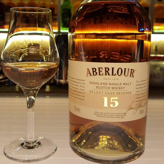 Aberlour 15, Select Cask Reserve, 43% abv.