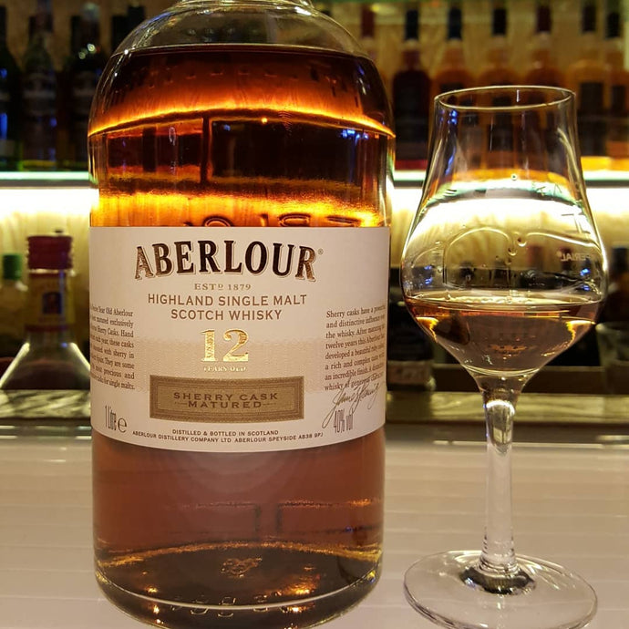 Aberlour 12, Sherry Cask Matured, 40% abv.