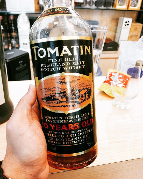 Tomatin 10 Years Old, 1970's/1980's, 43% ABV