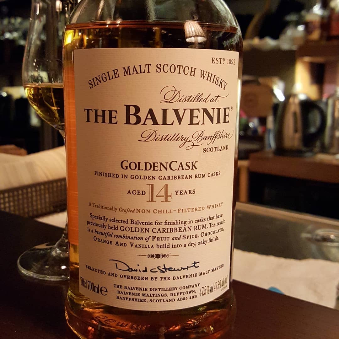 Balvenie 14 Golden Cask, 47.5% abv. – 88 Bamboo