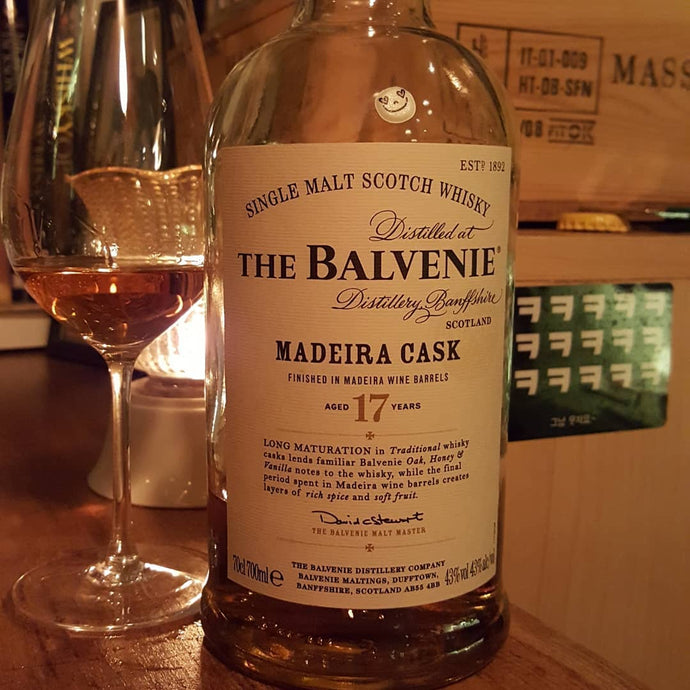 Balvenie 17 Madeira Cask Finished, 43% abv.