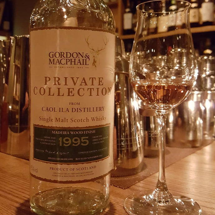 Caol Ila 1995 Madeira Wood Finish, Private Collection, Gordon & Macphail, 17 years, 850 bottles, 45% abv.